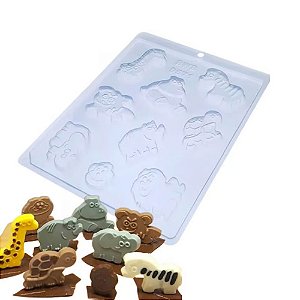 Forma PVC Animais da África - REF 9571