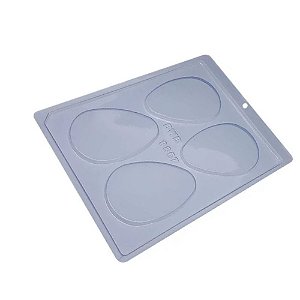 Forma PVC Tradicional Ovo Tablete 100g - REF 9857