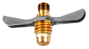 Borboleta Alianca De Zamac 1/8”NPT 76514/13