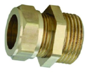União Para Coletor Solar Cobre/Inox 3/4"M X 22Mm, Emmeti