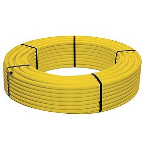 Tubo Aluminio Gaspex 16X2Mm Amarelo, Emmeti