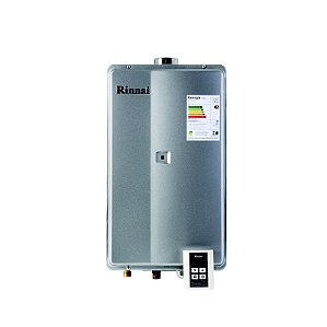 Aquecedor de Agua a Gás Eletrônico 2802 FEC 35 Lt Rinnai GLP