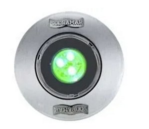 Luminaria Hiper Led 27W Rgb Latao Cabo 1,5Mt Sodramar