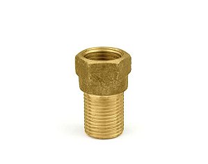 Extensão Latão 40mm Bronze Ramo RF 3/4" RM 3/4"