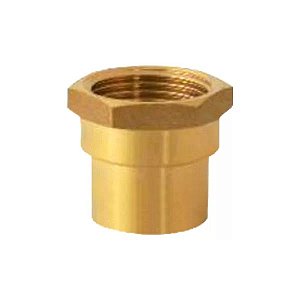 Conector Latão Fêmea Bronze Ramo B 15 RF 1/2"