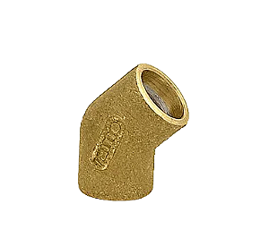 Cotovelo 45º Latão Bronze Ramo B 22 B 22