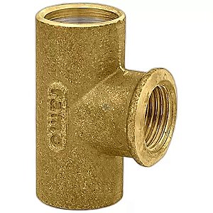 Tee Latão Bronze Ramo B 66 B 66