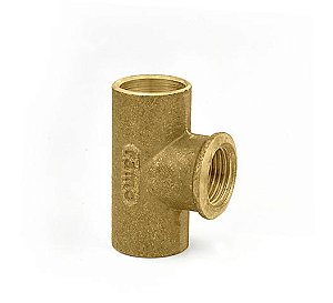 Tee Redução Centra Bronze Ramo B 28 B 3/4"