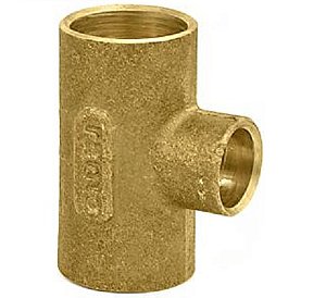 Tee Redução Central Bronze Ramo B 54 B 15