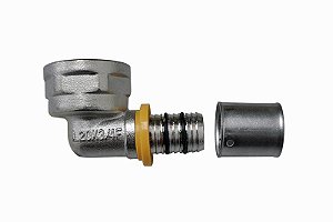 Cotovelo Femea Gas 20X1/2 Prensar Multi Gás, Sfera Gás