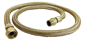 Flexivel Para Gas Metal 1/2X80Cm Com Malha, Emmeti