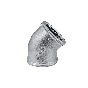 Cotovelo (Joelho) Galvanizado 2 1/2" X 45º Segurimax