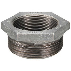 Bucha Redução 1.1/2X1.1/4 NPT Media Pressao Tupy Preto