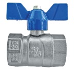 Registro Esfera Ff Borboleta Azul 3/4 Perfecta, Emmeti