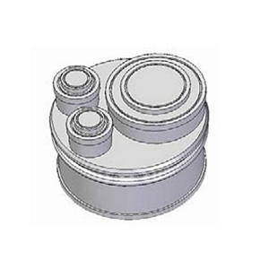 Composto Vinilico Coifa Passante 100 Mm, Emmeti