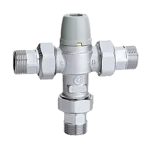 Misturador Termostatico 3/4" Nhs R30-50°C Caleffi Cinza