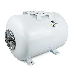 Vaso De Expansão 50L Veh Horiz. Aco Carbono E Inox Ecopress
