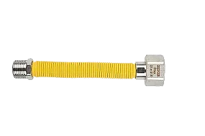 Tubo Flexivel Inox 305Mm F3/4 X M1/2 Amarelo