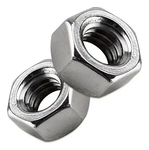 Porca Sextavada 5/8" Bicromatizada Bermad Cinza