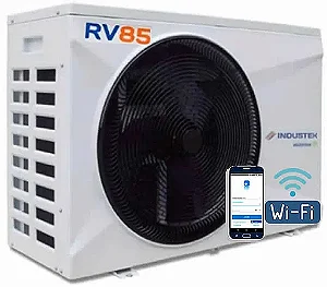 Aquecedor Piscina Bomba Calor Inverter Rv85 220V Industek