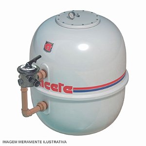 Filtro Fibra De Vidro Modelo A-245 (C/ Valvula Lateral 3") A