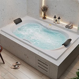 Banheira Cielo G Dupla Albacete Branco