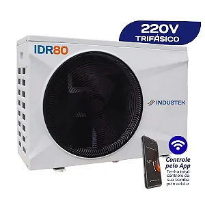 Aquecedor De Piscina Bomba De Calor Idr80 Trif 220V Marca Industek