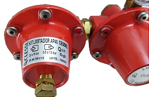 Regulador De Gás Ap40 Com Limitador - 50Kg/H - Glp - Cb58942 Classe