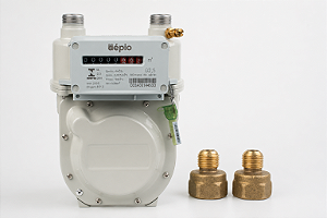 Medidor De Gás Aépio G1.0 Kit Conexão