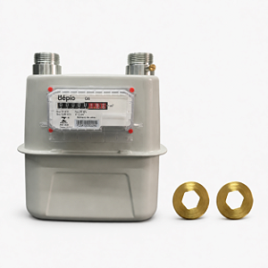 Medidor De Gás Aépio G4.0 Kit Conexão