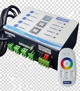 Micro Smart Plus Wi-Fi 4 Bombas De 10A 120W Hipool Branco