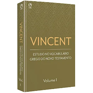 Vincent Estudo Vocabulário Grego NT Vol. I