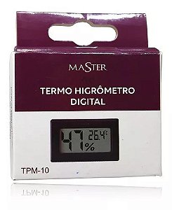 Termo Higrômetro Digital Master - Pequeno