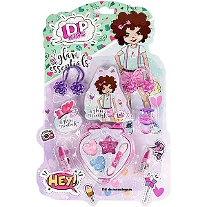 Kit de Maquiagem Infantil Glam Essentials DP Kids Dapop