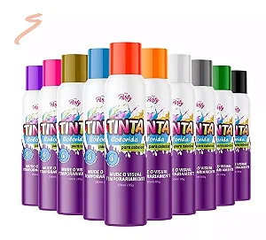 Tinta Spray Colorida para Cabelos - My Party