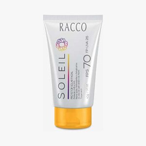 Protetor Solar Facial FPS 70 Soleil RACCO (40g)