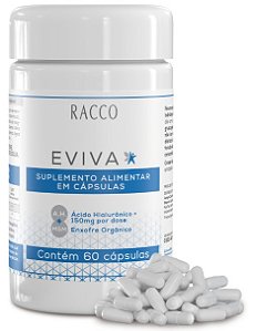 SUPLEMENTO ALIMENTAR ÁCIDO HIALURÔNICO (150MG) + MSM (ENXOFRE ORGÂNICO) IOS EVIVA