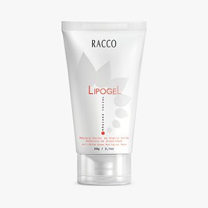 Máscara Facial de Argila Verde Lipogel RACCO