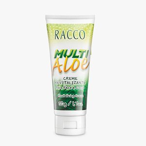 Creme Revitalizante p/Face e Corpo Multi Aloe RACCO 50g