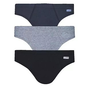 Cueca Lupo Slip Kit 3