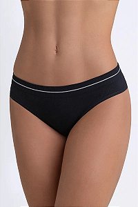 Calcinha Adulto Clássica Microfibra Sem Costura Basic Loba