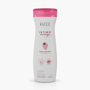 Sabonete Líquido Intimo Feminino Morango RACCO (210ml)