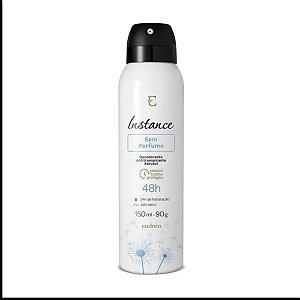 Desodorante Antitranspirante Aerossol Sem Cheiro Instance Eudora 100ml