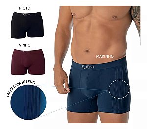 Cueca Boxer Friso Ultraleve Zeus DeMillus 90043