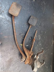 PEDAL ORIGINAL FUSCA ANTIGO COMPLETO