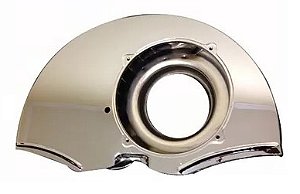 CAPELA LATA VENTOINHA VW FUSCA EMPI CROMADA DESLOCADA