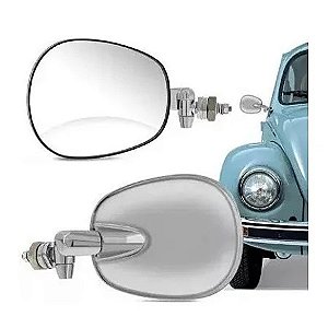 ESPELHO DIREITO INOX RAQUETE FUSCA