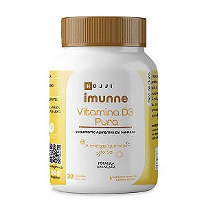 Vitamina D3 2000 UI c/ 30 CPS - VEGETAL - IMUNNE