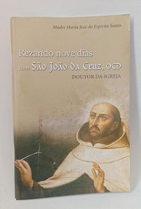 Livro Rezando nove dias com São João da Cruz, OCD Doutor da Igreja