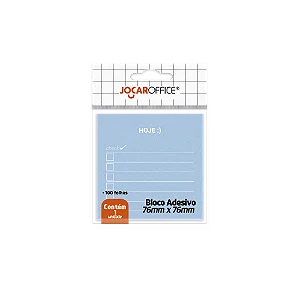 Bloco Adesivo Hoje Azul Jocar Office Leonora